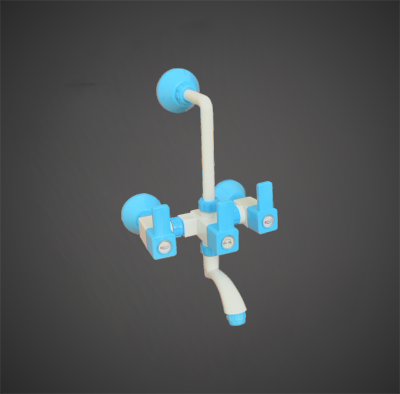 WALL MIXER WITH L BEND